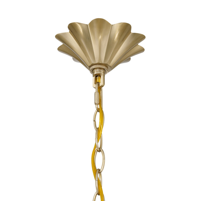 Savoy House - 7-1599-3-127 - Three Light Pendant - Vinton - Noble Brass