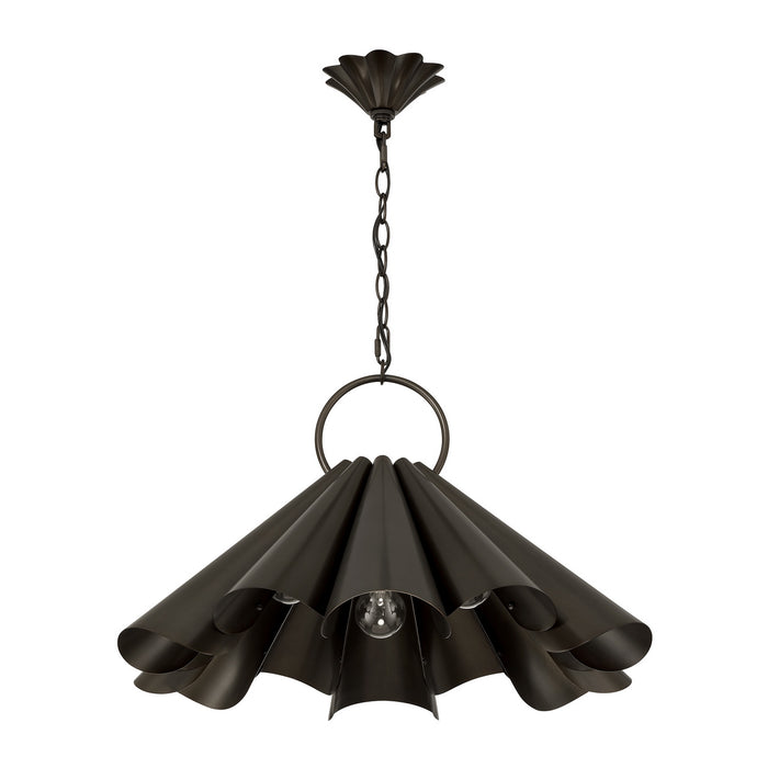 Savoy House - 7-1599-3-345 - Three Light Pendant - Vinton - Medici Bronze