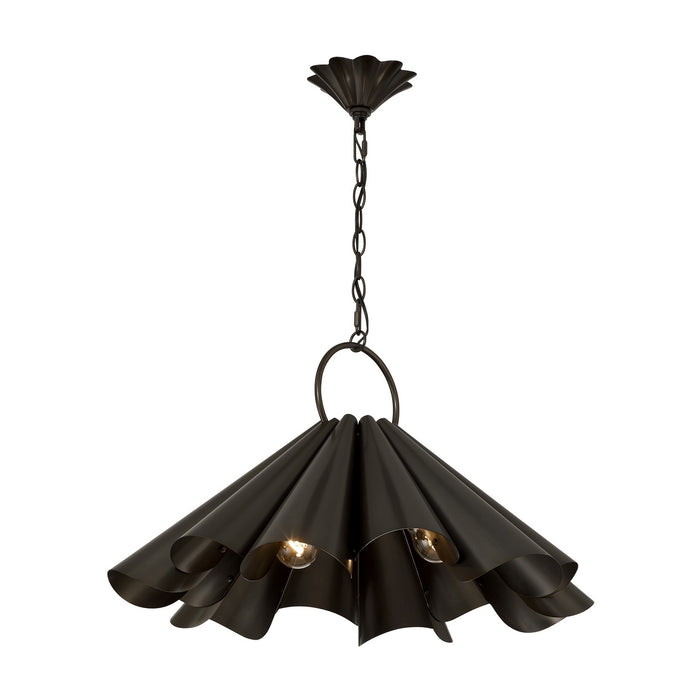 Savoy House - 7-1599-3-345 - Three Light Pendant - Vinton - Medici Bronze