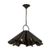 Savoy House - 7-1599-3-345 - Three Light Pendant - Vinton - Medici Bronze
