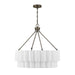 Savoy House - 7-1999-4-15 - Four Light Pendant - Tucker - Mediterranean Bronze