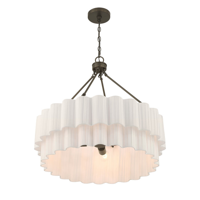 Savoy House - 7-1999-4-15 - Four Light Pendant - Tucker - Mediterranean Bronze