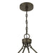 Savoy House - 7-1999-4-15 - Four Light Pendant - Tucker - Mediterranean Bronze