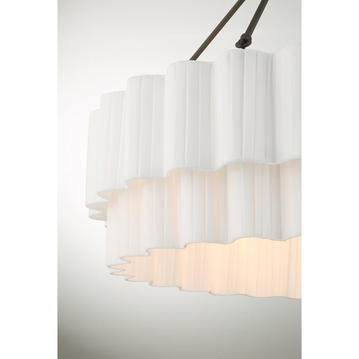 Savoy House - 7-1999-4-15 - Four Light Pendant - Tucker - Mediterranean Bronze