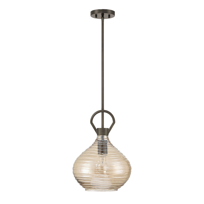 Savoy House - 7-2275-1-15 - One Light Pendant - Sheriden - Mediterranean Bronze