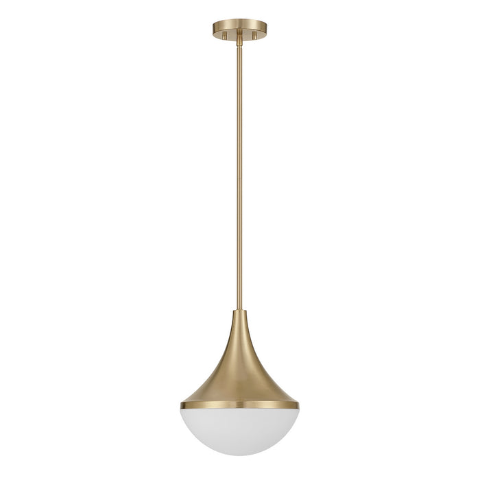 Savoy House - 7-2777-1-127 - One Light Pendant - Ogdon - Noble Brass