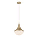 Savoy House - 7-2777-1-127 - One Light Pendant - Ogdon - Noble Brass