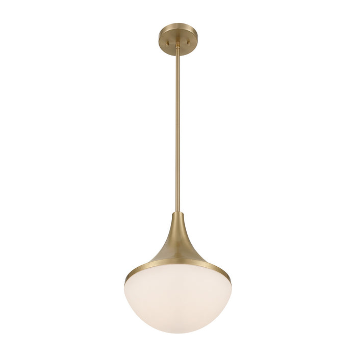 Savoy House - 7-2777-1-127 - One Light Pendant - Ogdon - Noble Brass