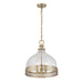 Savoy House - 7-3699-3-127 - Three Light Pendant - Stern - Noble Brass