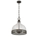 Savoy House - 7-3699-3-15 - Three Light Pendant - Stern - Mediterranean Bronze