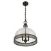 Savoy House - 7-3699-3-15 - Three Light Pendant - Stern - Mediterranean Bronze
