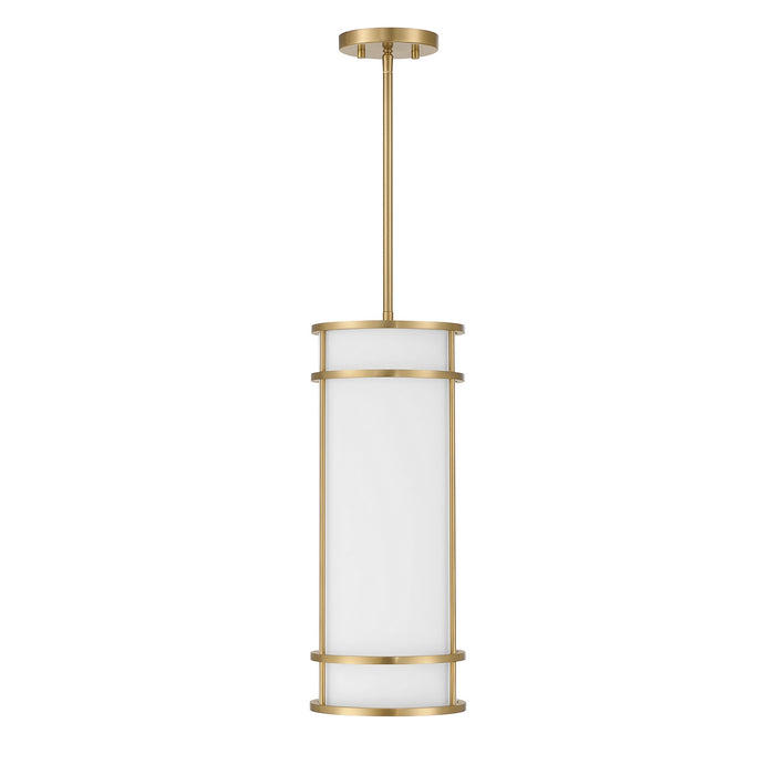 Savoy House - 7-5699-1-322 - One Light Mini Pendant - Porter - Warm Brass