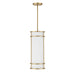 Savoy House - 7-5699-1-322 - One Light Mini Pendant - Porter - Warm Brass