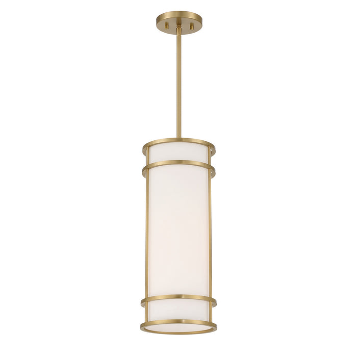 Savoy House - 7-5699-1-322 - One Light Mini Pendant - Porter - Warm Brass