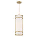 Savoy House - 7-5699-1-322 - One Light Mini Pendant - Porter - Warm Brass