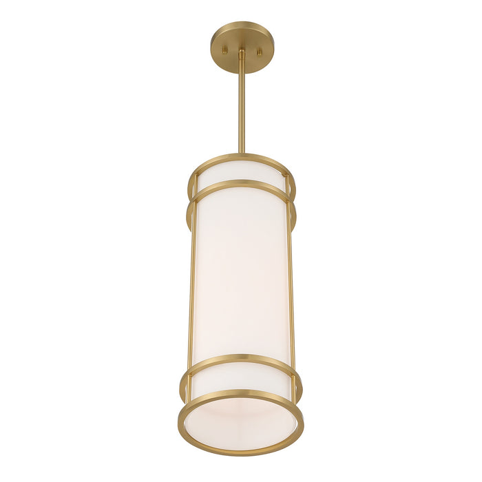 Savoy House - 7-5699-1-322 - One Light Mini Pendant - Porter - Warm Brass