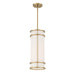 Savoy House - 7-5699-1-322 - One Light Mini Pendant - Porter - Warm Brass
