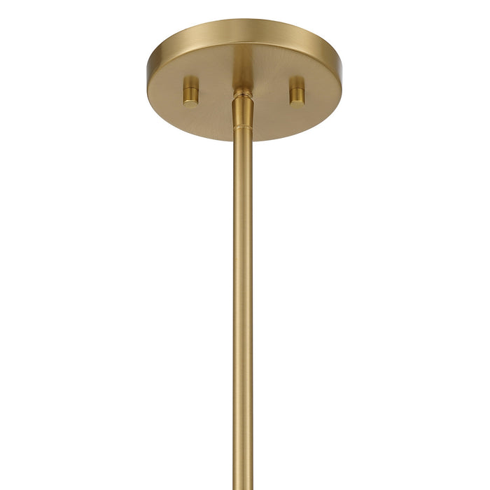 Savoy House - 7-5699-1-322 - One Light Mini Pendant - Porter - Warm Brass