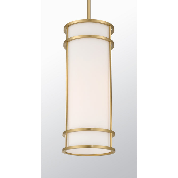 Savoy House - 7-5699-1-322 - One Light Mini Pendant - Porter - Warm Brass