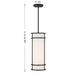 Savoy House - 7-5699-1-89 - One Light Mini Pendant - Porter - Matte Black