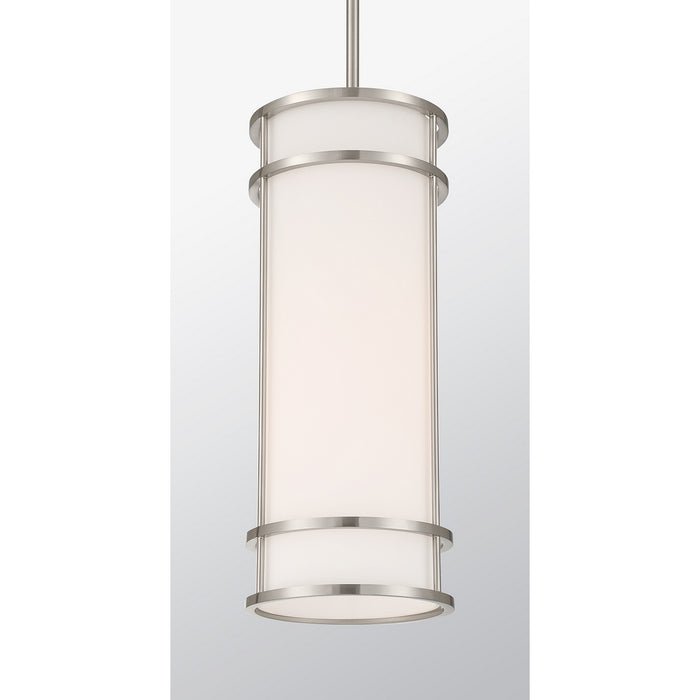 Savoy House - 7-5699-1-SN - One Light Mini Pendant - Porter - Satin Nickel