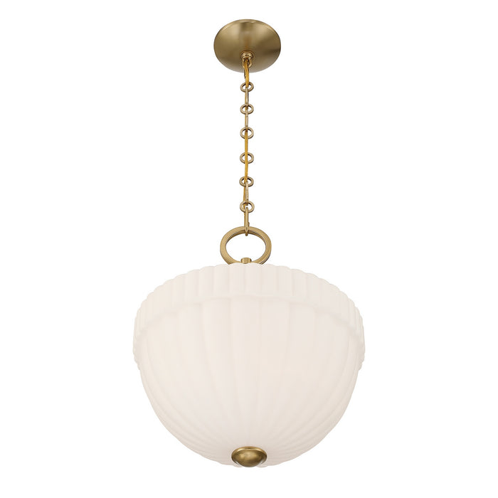 Savoy House - 7-6999-1-322 - One Light Pendant - Montrose - Warm Brass