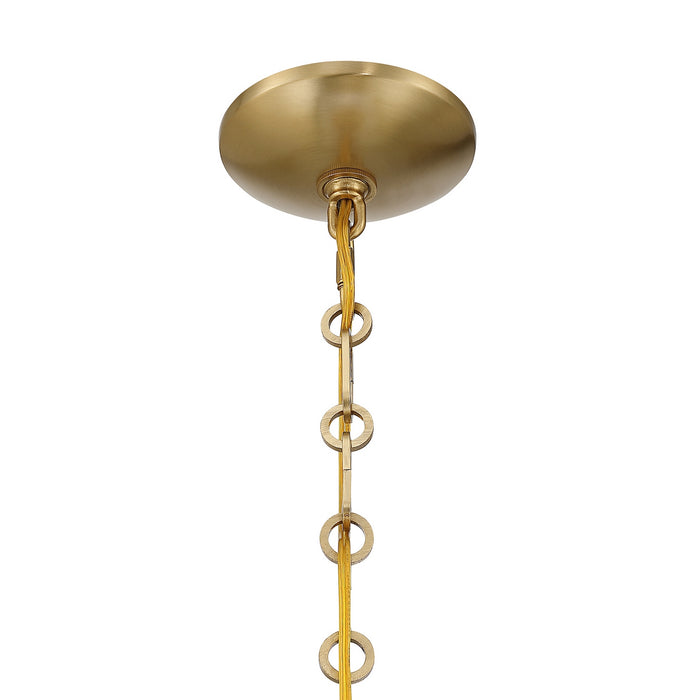 Savoy House - 7-6999-1-322 - One Light Pendant - Montrose - Warm Brass
