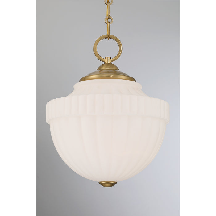 Savoy House - 7-6999-1-322 - One Light Pendant - Montrose - Warm Brass