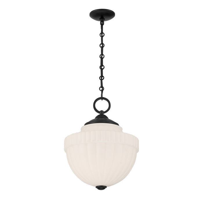 Savoy House - 7-6999-1-89 - One Light Pendant - Montrose - Matte Black
