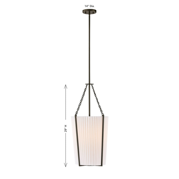 Savoy House - 7-7399-1-15 - One Light Pendant - Joplin - Mediterranean Bronze