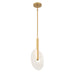 Savoy House - 7-9307-1-322 - LED Pendant - Ainslie - Warm Brass