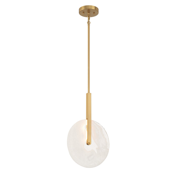 Savoy House - 7-9307-1-322 - LED Pendant - Ainslie - Warm Brass