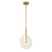 Savoy House - 7-9307-1-322 - LED Pendant - Ainslie - Warm Brass