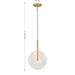 Savoy House - 7-9307-1-322 - LED Pendant - Ainslie - Warm Brass