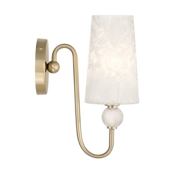 Savoy House - 9-1351-1-127 - One Light Wall Sconce - Sheldon - Noble Brass