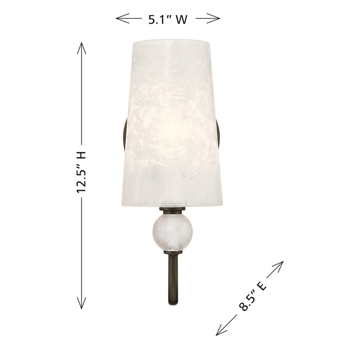 Savoy House - 9-1351-1-15 - One Light Wall Sconce - Sheldon - Mediterranean Bronze