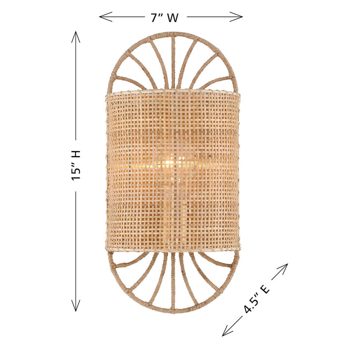 Savoy House - 9-1413-1-322 - One Light Wall Sconce - Shawnee - Warm Brass