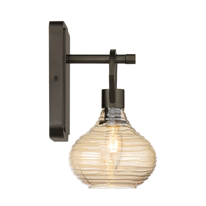 Savoy House - 9-2278-1-15 - One Light Wall Sconce - Sheriden - Mediterranean Bronze