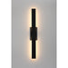 Savoy House - 5-136-5CCT-BK - LED Outdoor Wall Lantern - Davis - Black