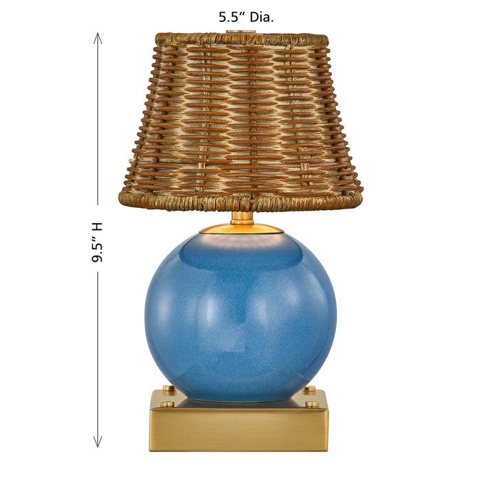 Savoy House - 11-CD23RC-BL - LED Table Lamp - Sally - Blue