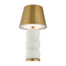 Savoy House - 11-CD24RC - LED Table Lamp - Shelly - White and Brass