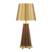 Savoy House - 11-CD25RC - LED Table Lamp - Hazel - Brass and Rattan