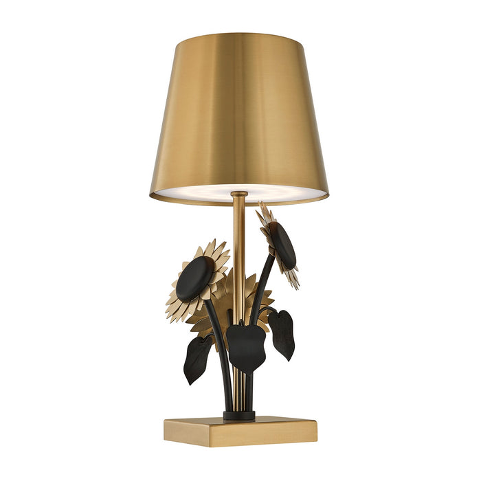 Savoy House - 11-CD26RC - LED Table Lamp - Posey - Brass and Black