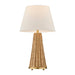 Savoy House - 11-CD27 - One Light Table Lamp - Eleanor - Brass and Wicker