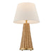 Savoy House - 11-CD27 - One Light Table Lamp - Eleanor - Brass and Wicker
