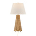 Savoy House - 11-CD27 - One Light Table Lamp - Eleanor - Brass and Wicker