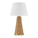 Savoy House - 11-CD27 - One Light Table Lamp - Eleanor - Brass and Wicker