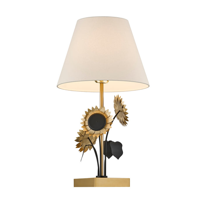 Savoy House - 11-CD28 - One Light Table Lamp - Amelia - Brass and Black