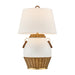 Savoy House - 11-CD29 - One Light Table Lamp - Penelope - White and Rattan