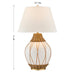 Savoy House - 11-CD30 - One Light Table Lamp - Josephine - White and Rattan